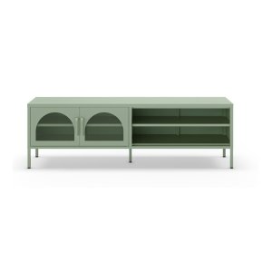 TV stolek v mentolové barvě 160×50 cm Diora – Marckeric