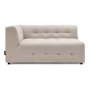 Béžový modul pohovky (levý roh) Kleber – Bobochic Paris