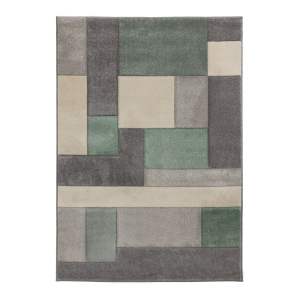 Zeleno-šedý koberec Flair Rugs Cosmos, 80 x 150 cm