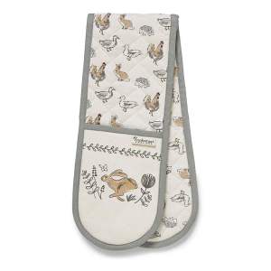 Dvojitá bavlněná chňapka Cooksmart ®Country Animals