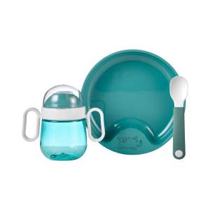 Dětská jídelní sada 3 ks Deep turquoise – Mepal