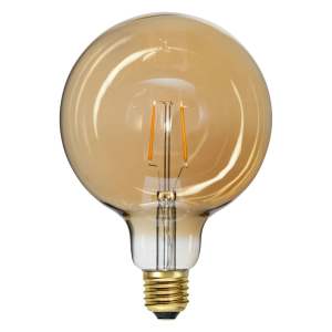 Teplá LED filamentová žárovka E27, 1 W Vintage Gold – Star Trading