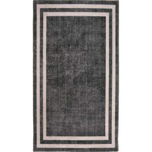 Šedo-krémový pratelný koberec běhoun 200×80 cm – Vitaus