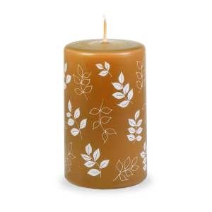 Oranžová svíčka Unipar Pure Beauty, doba hoření 40 h