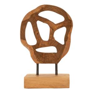 Dřevěná soška (výška 27 cm) Lubang – Mauro Ferretti