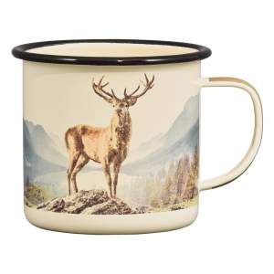 Béžový hrnek ze smaltu 0.5 l Great Outdoors – Gentlemen’s Hardware
