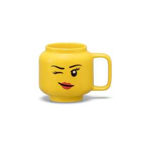 Žlutý keramický dětský hrnek 255 ml Head – LEGO®