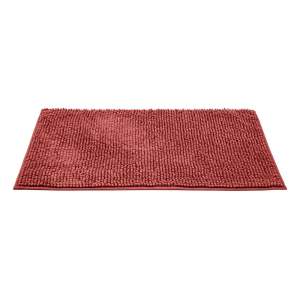 Červená textilní koupelnová předložka 50×80 cm Chenille – Allstar