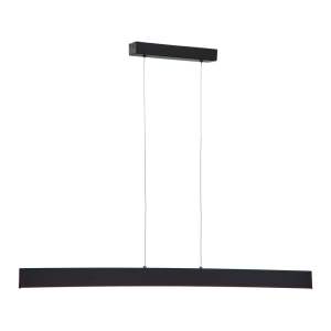 Matně černé LED stropní svítidlo 5.5×101 cm Boadella – Kave Home