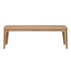 Lavice ze dřeva bílého dubu Unique Furniture Amalfi