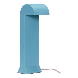 Modrá LED stmívatelná stolní lampa (výška 34 cm) Soothe – Hübsch