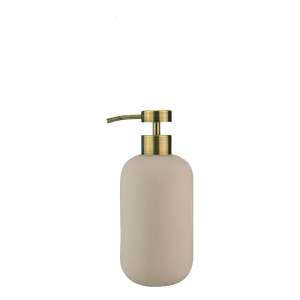Krémový keramický dávkovač mýdla 200 ml Lotus – Mette Ditmer Denmark
