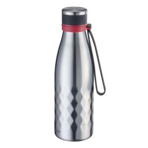 Světle šedá cestovní silikonovo-nerezová lahev 550 ml Viva – Westmark