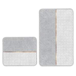 Šedé koupelnové předložky v sadě 2 ks 60×100 cm – Mila Home