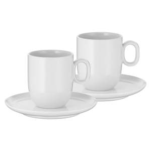 Bílé porcelánové šálky v sadě 2 ks na cappuccino 170 ml Barista – WMF