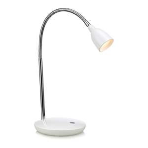Bílá LED stolní lampa (výška 41,5 cm) Tulip – Markslöjd