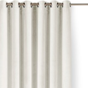 Krémový sametový dimout závěs 140×225 cm Velto – Filumi