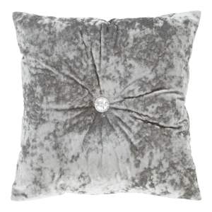 Dekorační polštář 45×45 cm Crushed Velvet Diamante – Catherine Lansfield