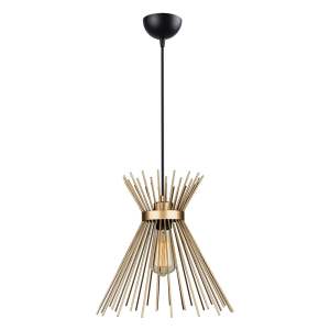 Kovové závěsné svítidlo ve zlaté barvě Izmir – Squid Lighting