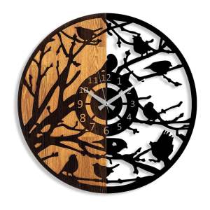 Nástěnné hodiny ø 56 cm Birds – Wallity