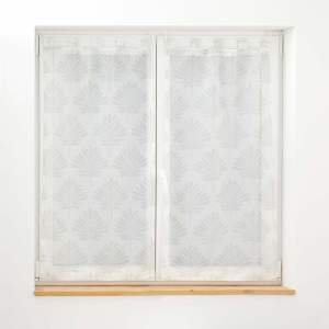 Bílé voálové záclony v sadě 2 ks 60×120 cm Levita – douceur d’intérieur