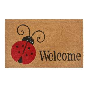 Rohožka z kokosového vlákna 75×45 cm Lady Beetle – Hanse Home