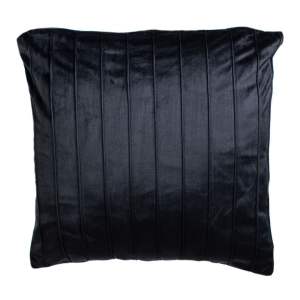 Černý dekorativní polštář JAHU collections Stripe, 45 x 45 cm