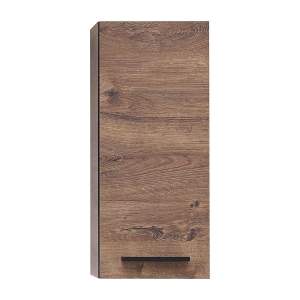 Hnědá závěsná koupelnová skříňka v dekoru dubu 30×70 cm Set 374 – Pelipal