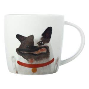 Bílý porcelánový hrnek 400 ml Best Furry Friends – Maxwell & Williams