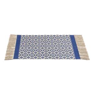 Modro-béžová koupelnová předložka 50×80 cm Presa – Wenko