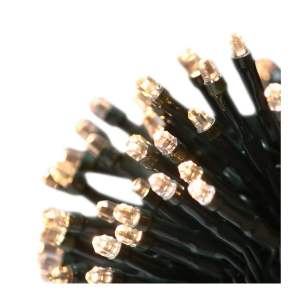 Zelený LED světelný řetěz DecoKing Basic, 100 světýlek, délka 10,43 m