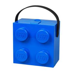 Modrý úložný box s rukojetí LEGO®
