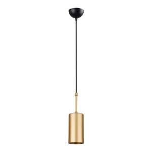 Závěsné svítidlo ve zlaté barvě Squid Lighting Geo, výška 124 cm