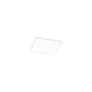 Bílé čtvercové stropní LED svítidlo Trio Camillus, 30 x 30 cm