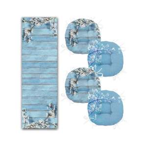 Set podsedáků a běhounu 5 ks – Mila Home