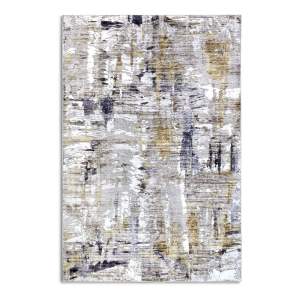 Světle šedý koberec 120×160 cm Malard Anthracite Gold – Elle Decoration