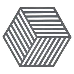 Podložka pod horké nádoby Zone Hexagon, šedá