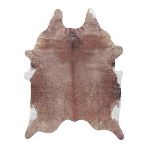Hnědá syntetická kůže 100×135 cm Etosha – Ayyildiz Carpets
