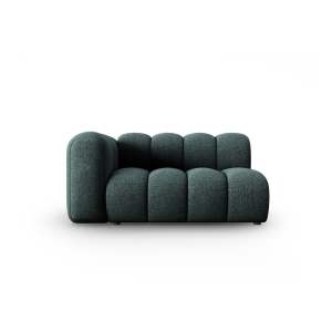Tyrkysový modul pohovky (levý roh) Lupine – Micadoni Home