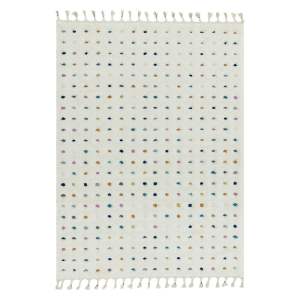 Béžový koberec Asiatic Carpets Dotty Multi, 80 x 150 cm