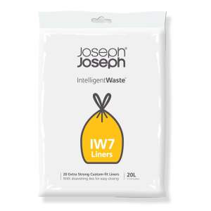 Stahovací pytle na odpadky v sadě 20 ks 20 l IntelligentWaste IW7 – Joseph Joseph