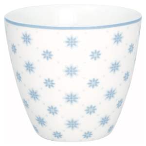 Modrý porcelánový šálek Green Gate Laurie, 300 ml
