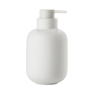 Bílý kameninový dávkovač mýdla 300 ml Sensu – Zone
