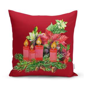 Povlak na polštář s vánočním motivem 43×43 cm – Mila Home