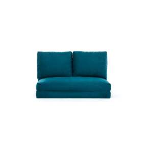 Rozkládací pohovka v petrolejové barvě 120 cm Taida – Balcab Home