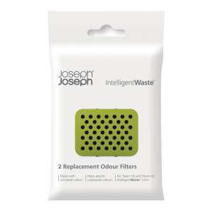 Bílé náhradní uhlíkové filtry v sadě 2 ks Intelligent Waste – Joseph Joseph