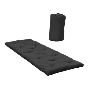 Tmavě šedá futonová matrace 70×190 cm Bed in a Bag Dark Grey – Karup Design