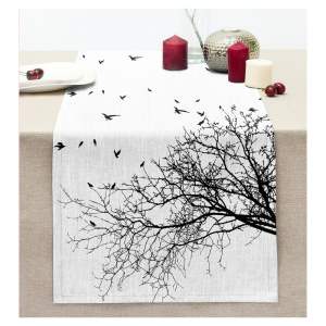 Běhoun na stůl 40×130 cm Black Tree – Mila Home