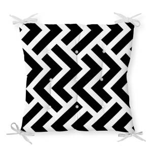 Podsedák s příměsí bavlny Minimalist Cushion Covers Scribble, 40 x 40 cm