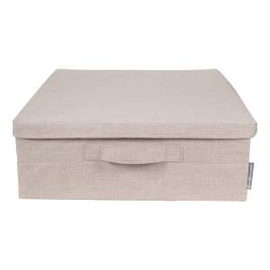 Béžová úložná krabice Bigso Box of Sweden Underbed